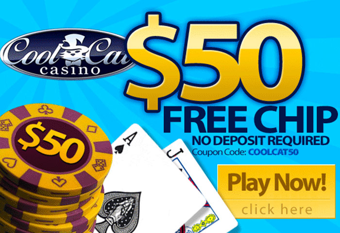 Cool Cat no deposit bonus - usa players welcome