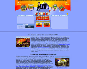 First Web Casino