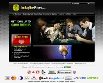 LuckyAce Poker