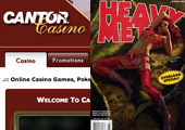 Cantor Gaming and Heavy Metal magazine